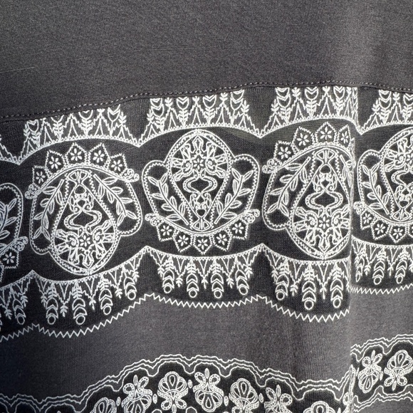 LNBF Terrera Women's Lightweight Cap Sleeve Scoop Neck T-Shirt Blouse Gray XL - Picture 5 of 11